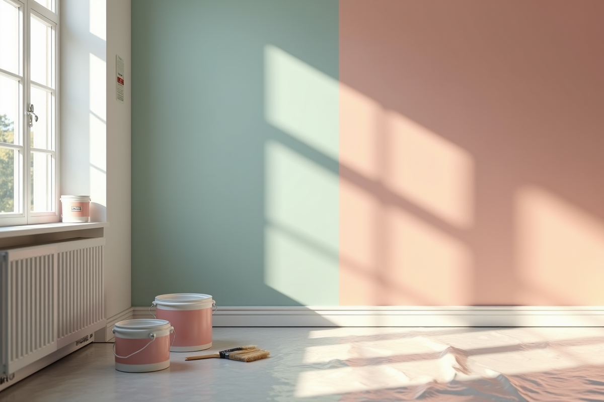 peinture mur