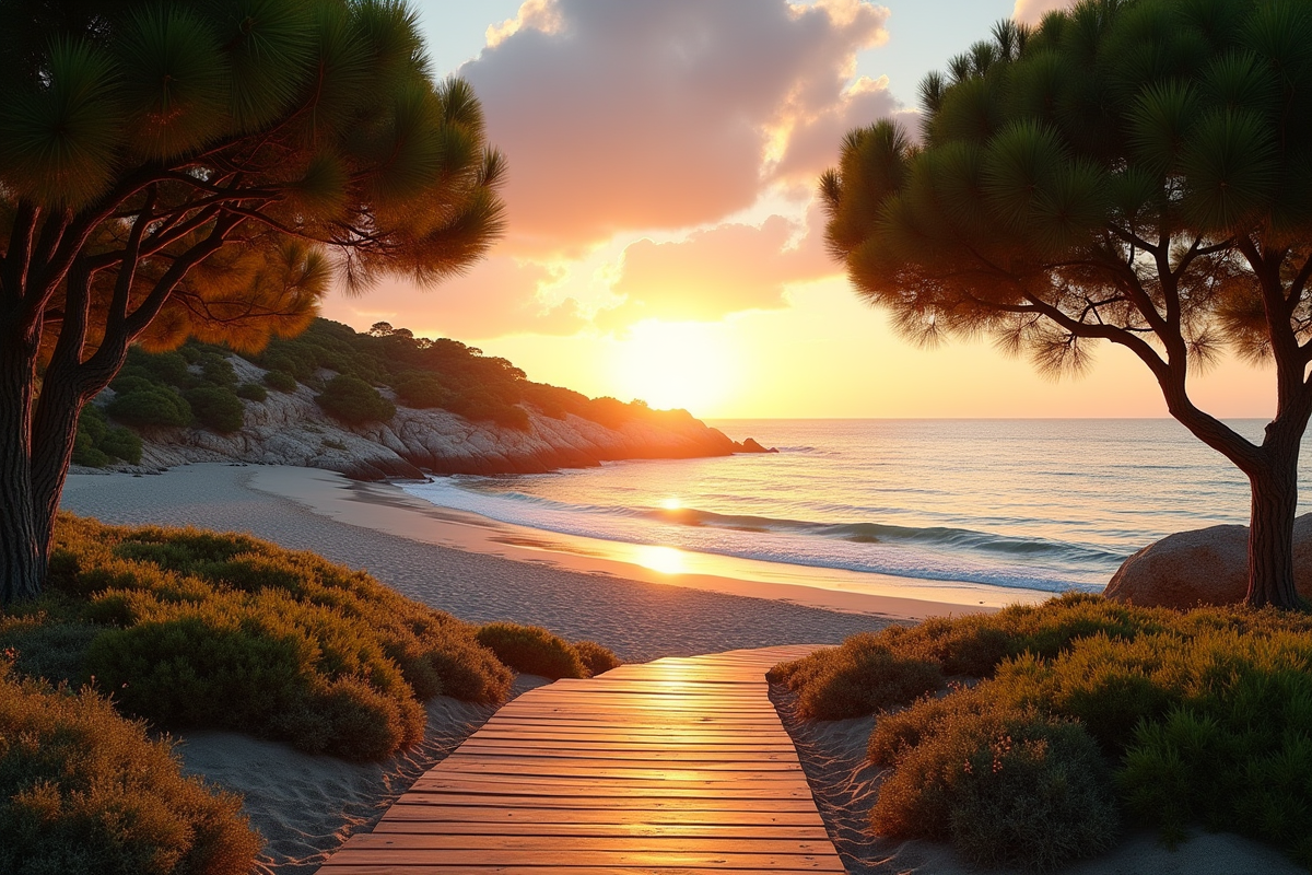 plage turquoise